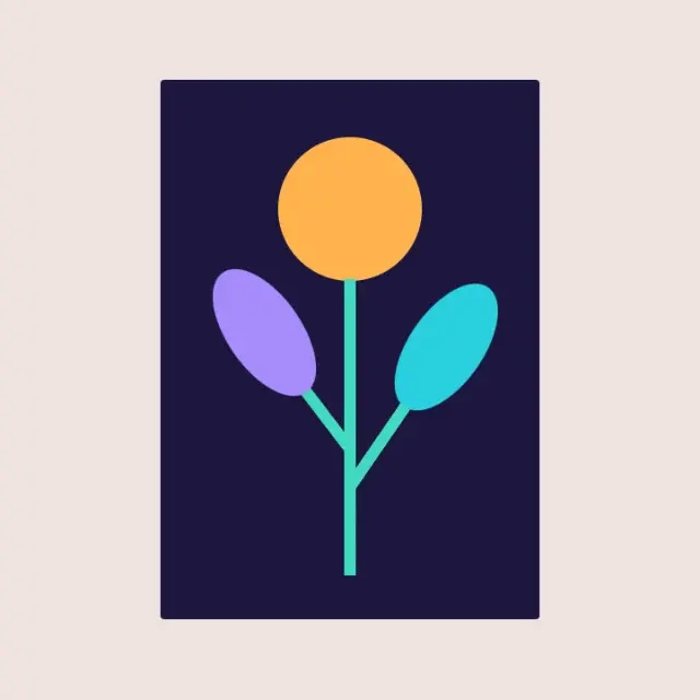 Botanical print-size diagram: 2400 × 3000px