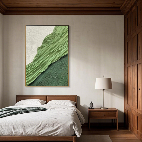 Textured Green Waves - Image 3