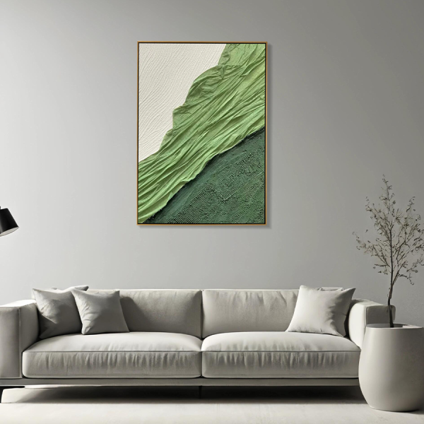 Textured Green Waves - Image 2